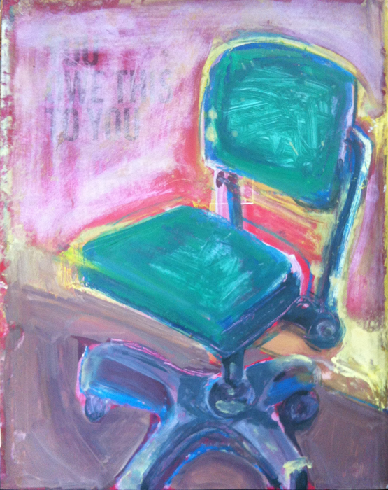 One of my favorite office chairs – a piece of art, in my opinion.